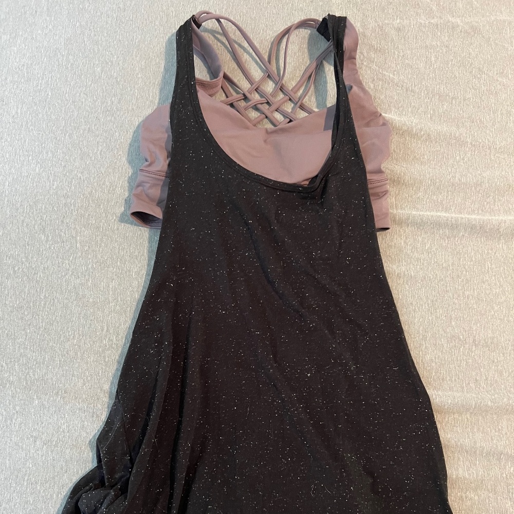 Luluemon Open Back Tank w/ Built-in Bra